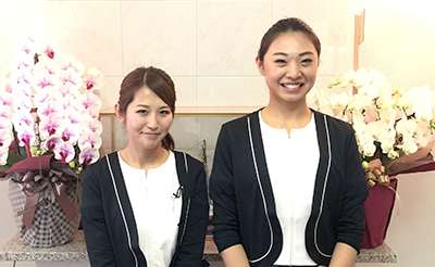 歯科衛生士 萩原楓 鬼頭のり子